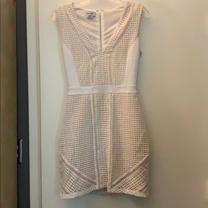 Bebe white dress